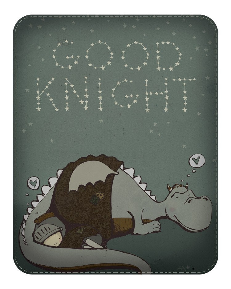Good Knight print
