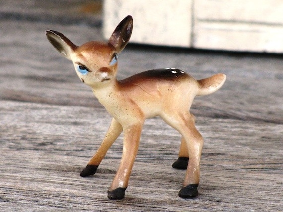 Vintage Fawn Deer Figurine