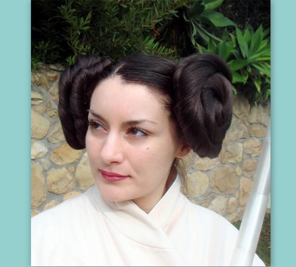 princess leia hair buns. the Princess Leia Cinnamon