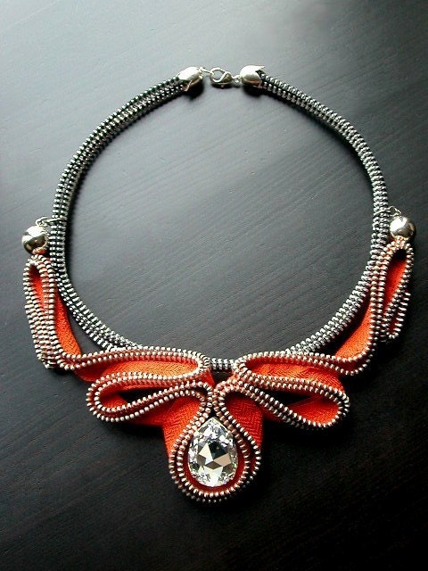 The Alien Zipper Necklace