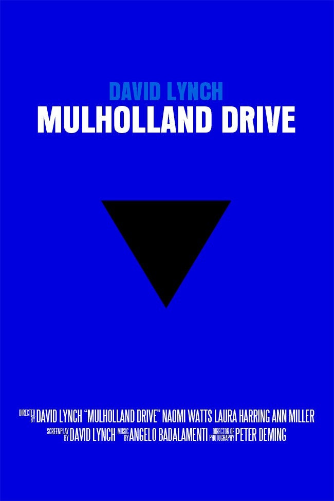 Mulholland Drive Movie Poster 2011