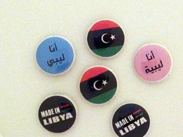Proud Libyan Six 1 inch Button Pins