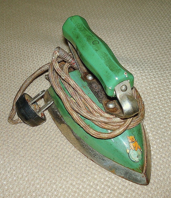 Antique Child's Electric Iron, Samson-United Co, 60 plus Years Old