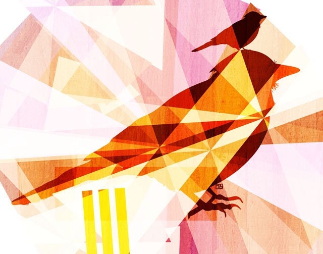 Lookout Birds, 8X10 Art Print (Open Edition)