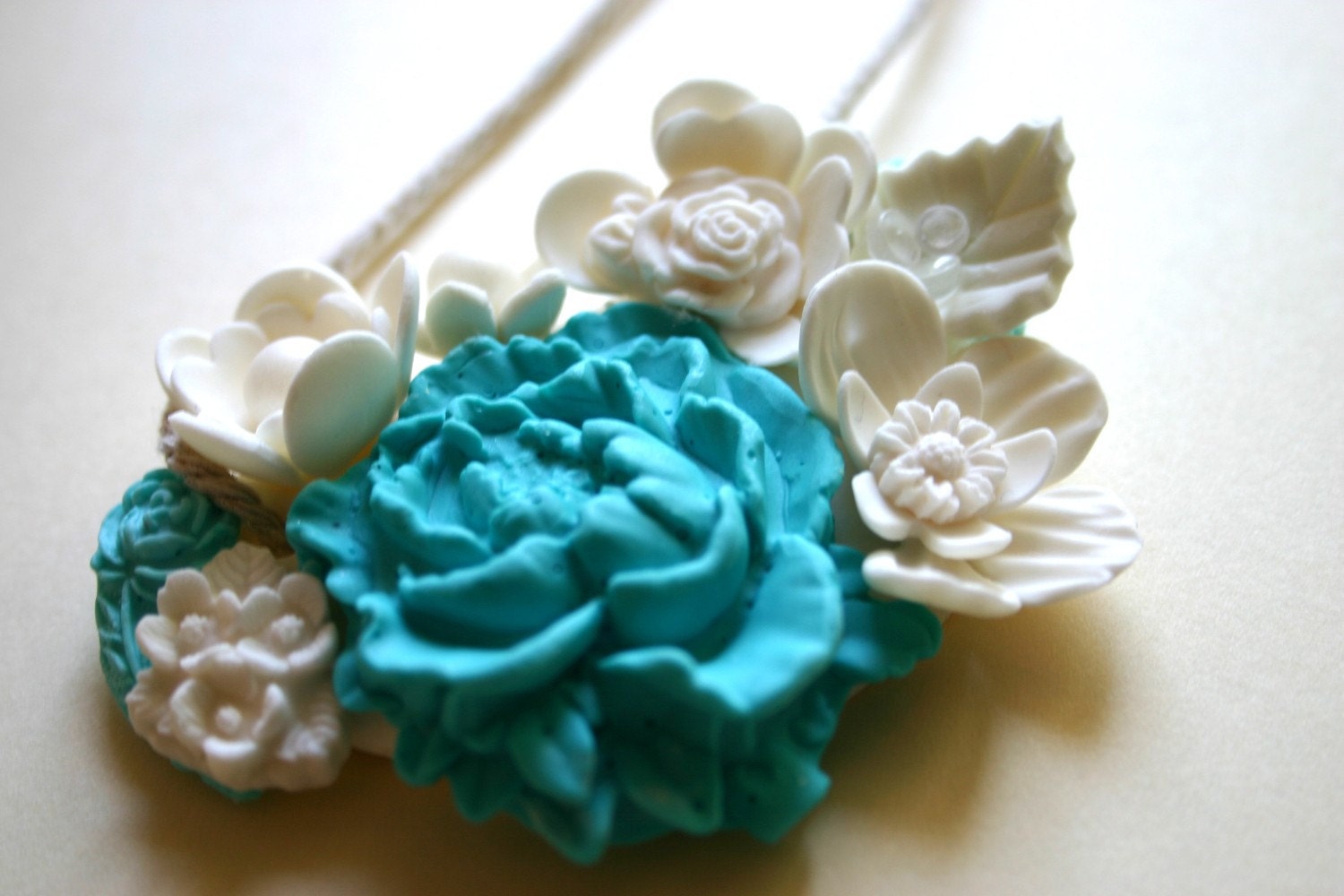 Edible Candy Necklace Turquoise
