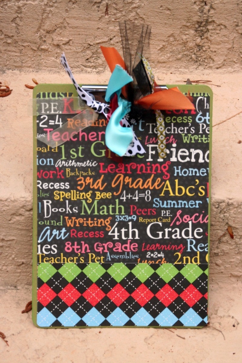 Clipboard Altered 9.5 by 12  TEACHERS PET