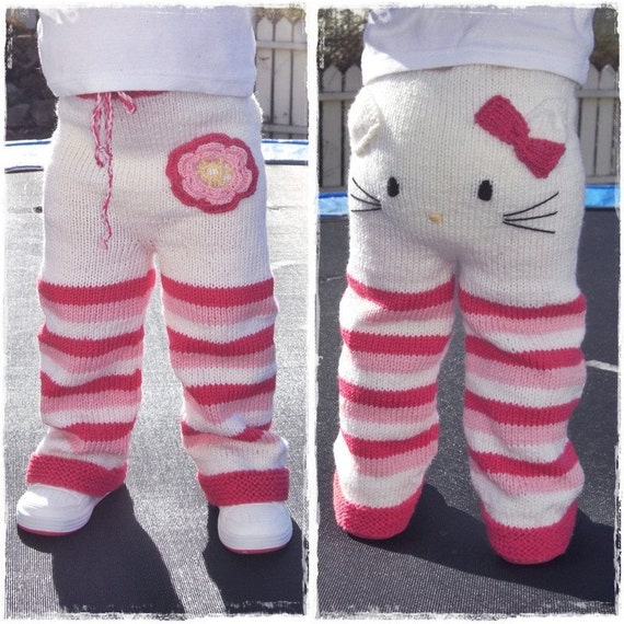 Knitting pattern - Kitty pants
