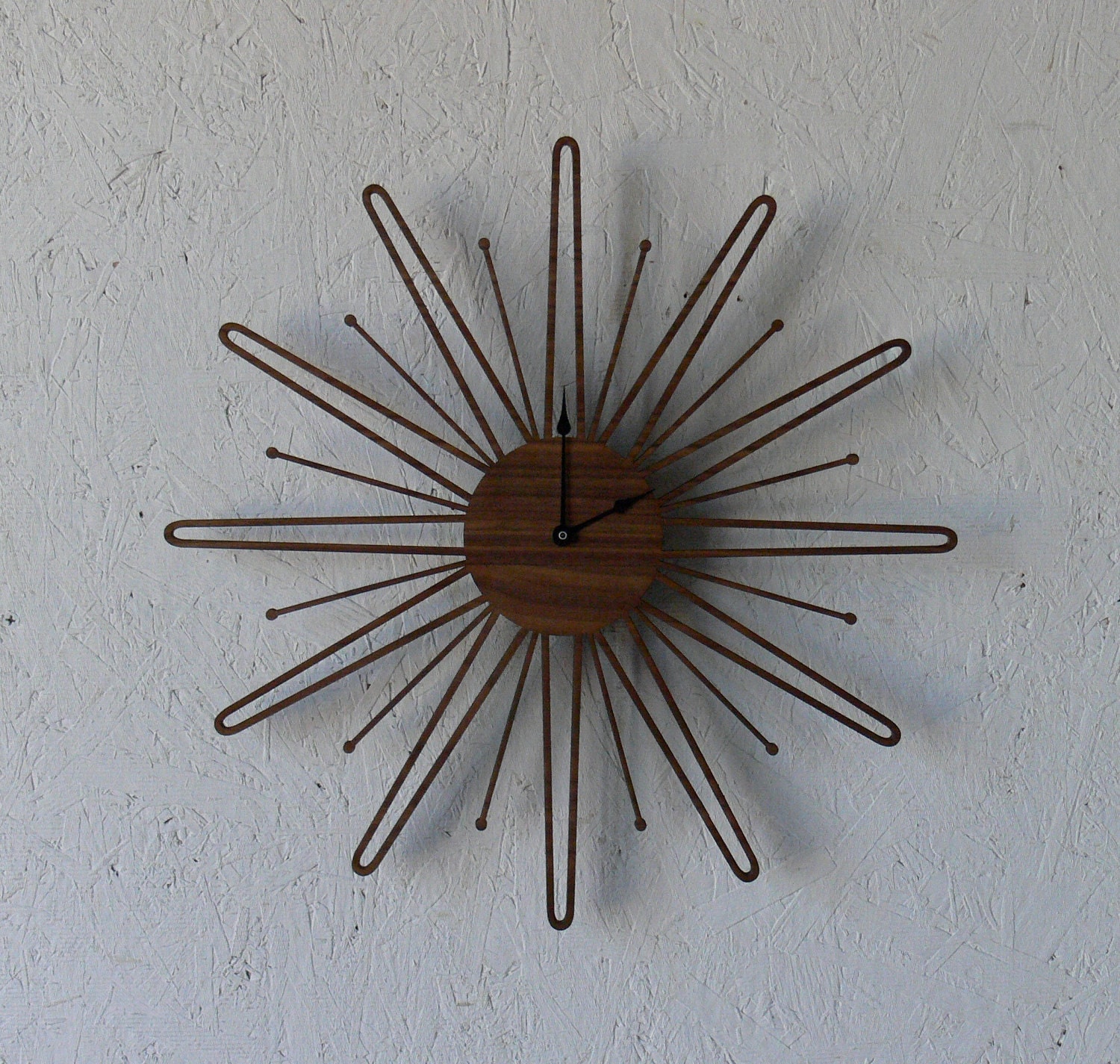 Mid Century Modern Inspired Clock