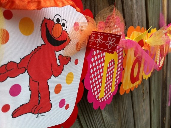happy birthday elmo pics. Happy Birthday Elmo Banner in