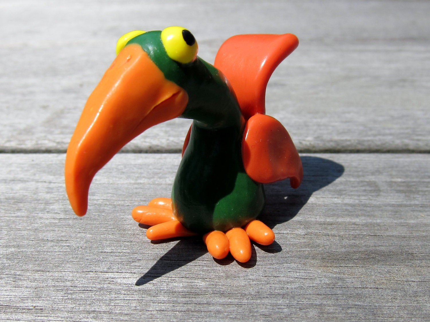 Hullo Thar - Polymer Clay Bird Figurine or Decoration