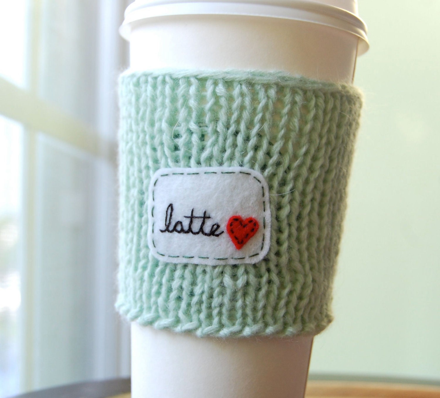 Latte Love To-Go Cup Cozy
