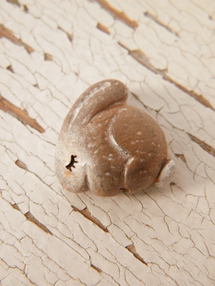 Little Bunny Rabbit bead - Woodland Critters batch no.5