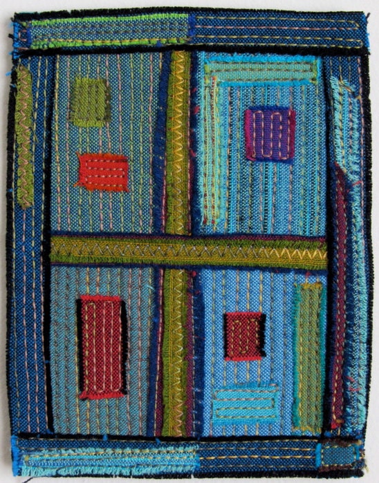 Old Window - Small Stitched Work