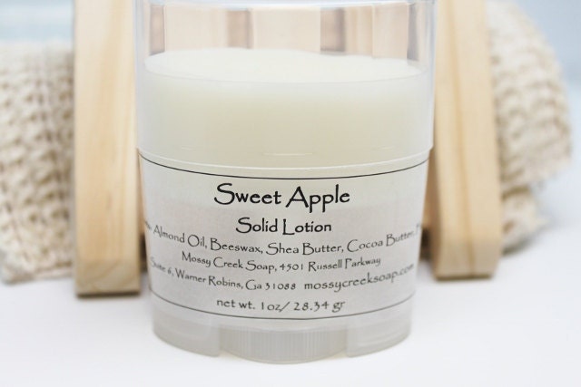 Sweet Apple Solid Lotion Stick