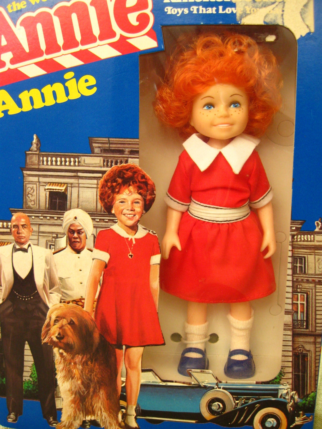 vintage Orphan Annie knickerbocker doll