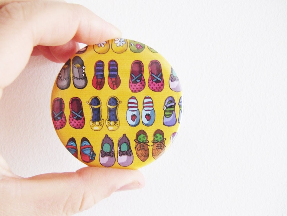 Pocket Art Mirror - Shoe Collection -