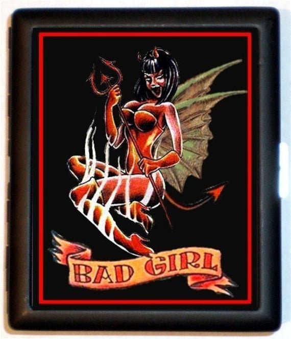 devil girl tattoo. Winged Devil Girl Tattoo BAD
