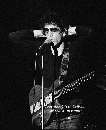 lou reed velvet underground. Lou Reed photographed at The