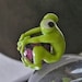 You Lookin' at Me... Frog Lampwork Bead SRA