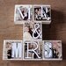 Personalized Photo Letter Blocks- for your wedding- MR. and MRS. reception decoration