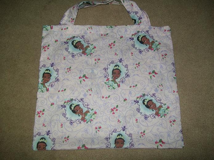 Princess Tiana Fabric Bag