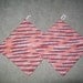 Double Thick Crocheted Hot Pads  Set of 2 in Pinks