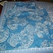 Fabric Bag in Blue Bandana Print