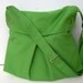 Modular Messenger in Apple Green --adjustable strap--