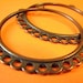 4 pcs. Antique Copper Hoop Earring Jewelry, Pendant - lead free