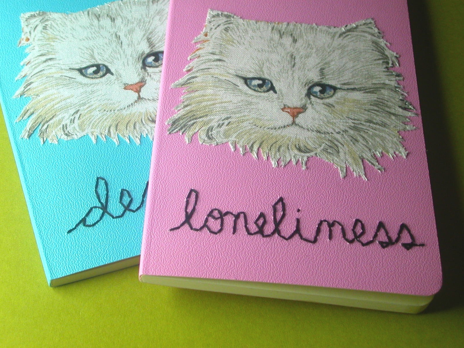 Bummer Kittens set of two pocket notebooks