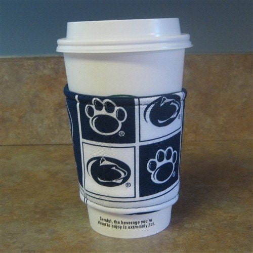  Penn State University Nittany Lions Reversible Coffee Cozy Sleeve