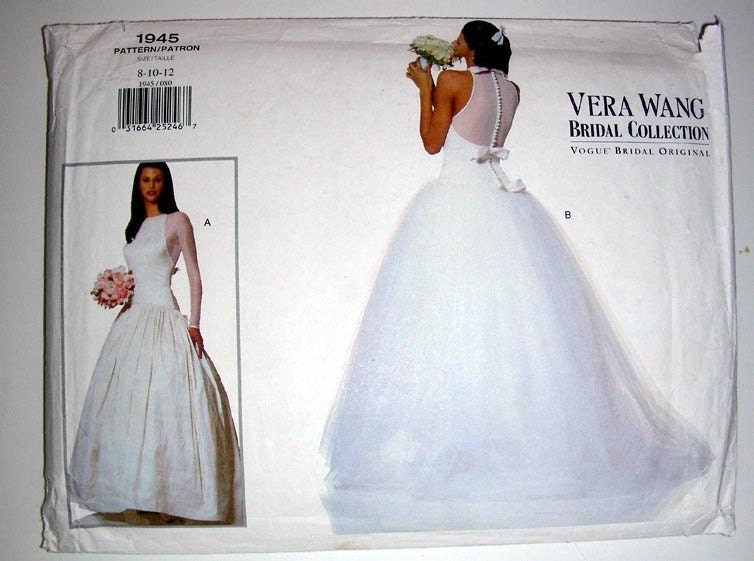 Wedding gown dress patterns