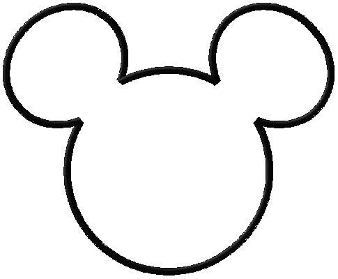 Logo Design Examples on Mickey Mouse Cartoon Outline