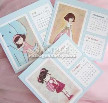 "FREE SHIPPING 2011 Lovely Girls Calendar". Perfect for: ♥ Yourself ♥