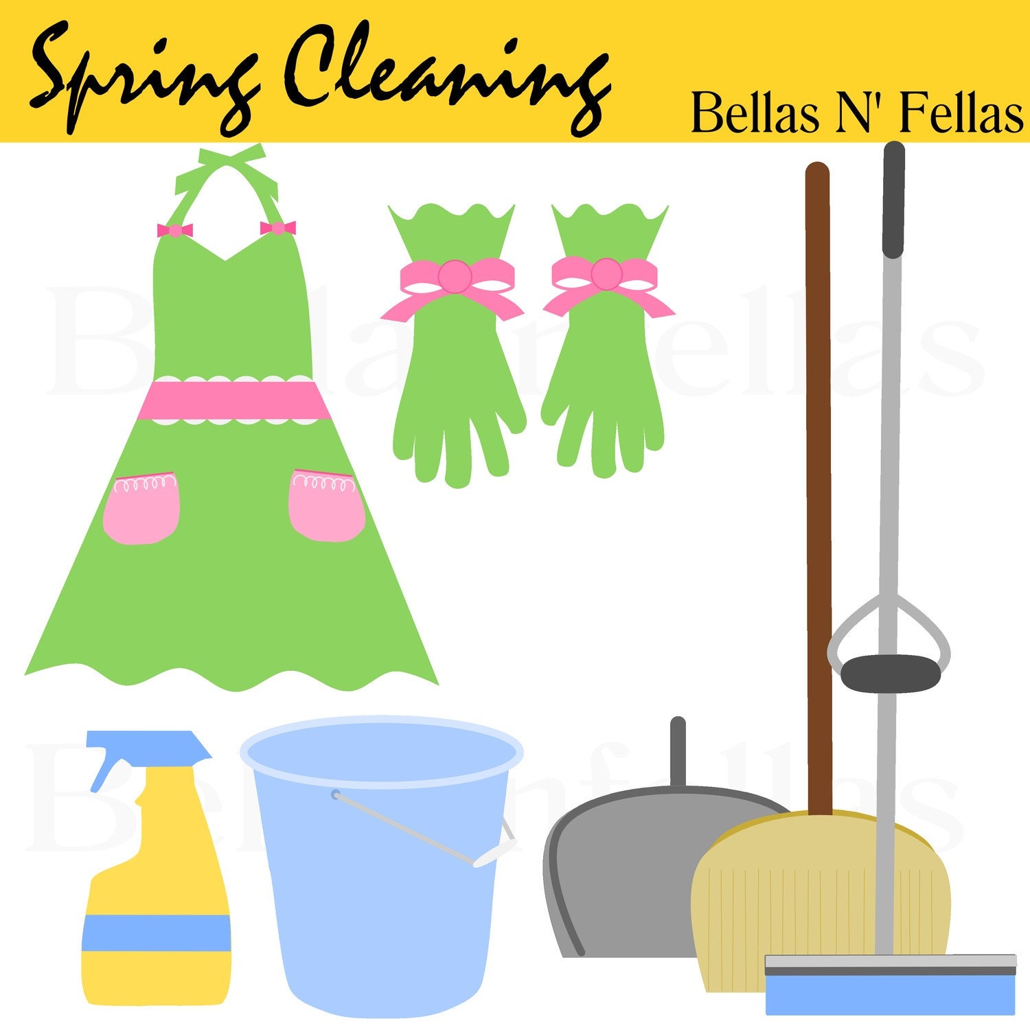 clipart of cleaning tools - photo #39