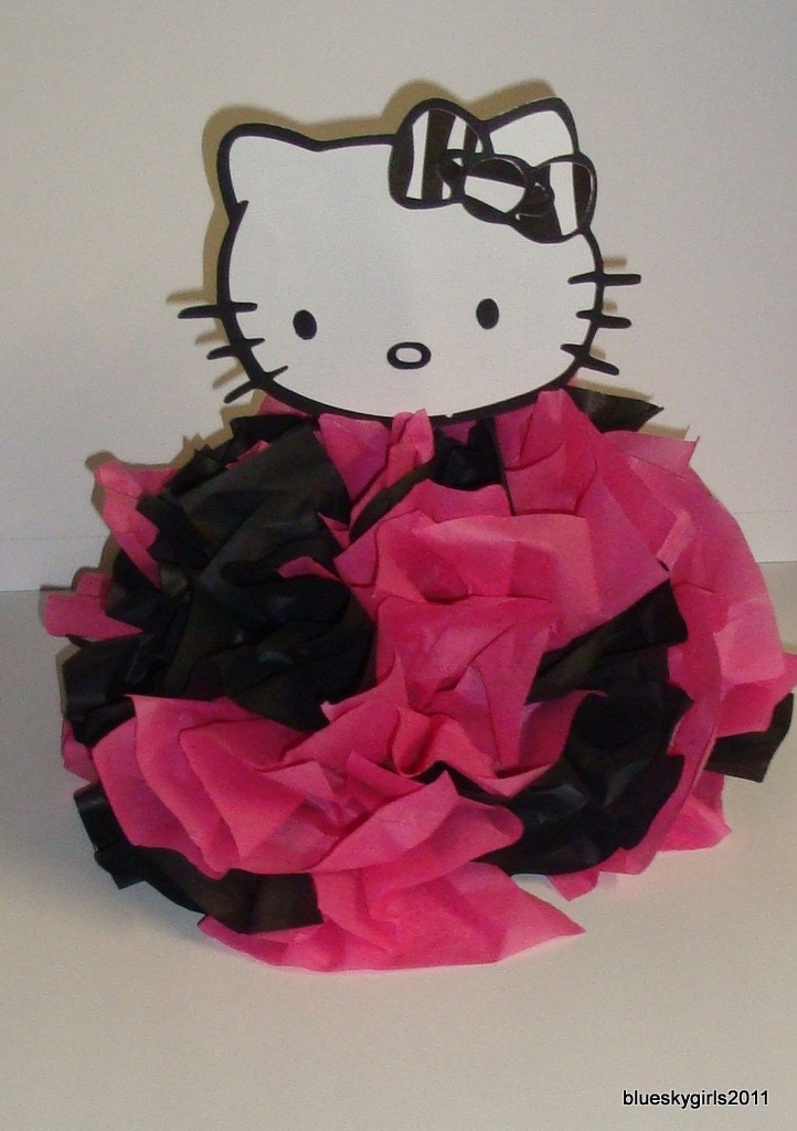 Hello Kitty 1st Birthday. Hello Kitty Table Centerpiece
