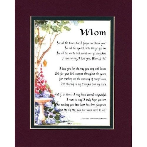 i love you poems for mom. To Say I Love You. quot;Momquot;