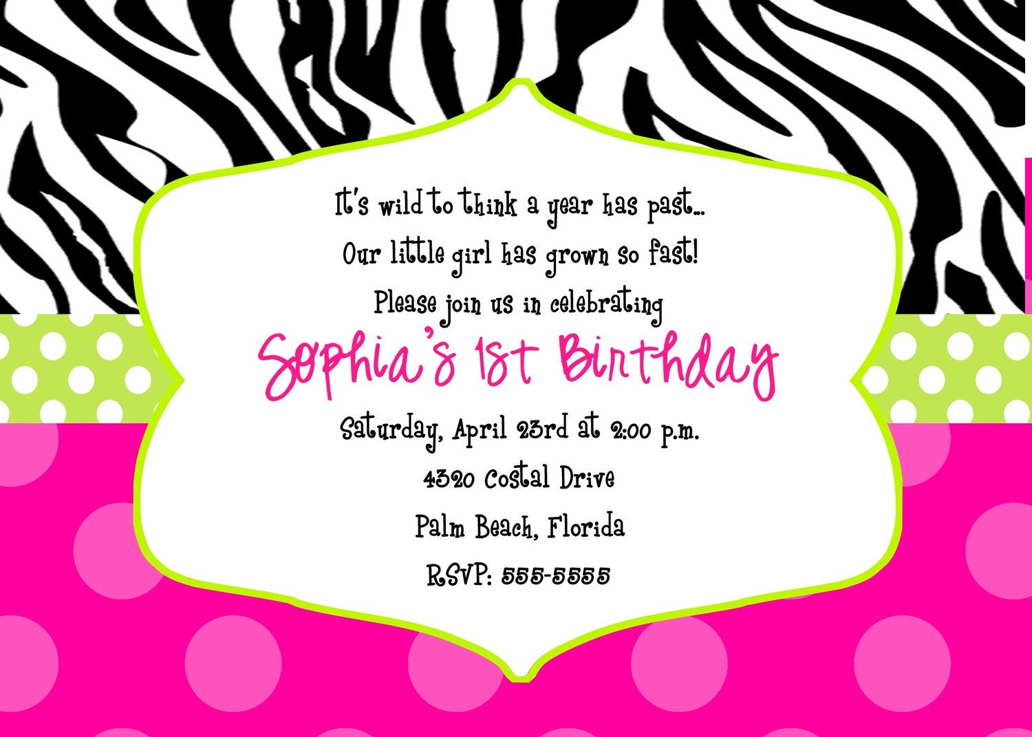 40th-birthday-ideas-birthday-invitation-templates-zebra