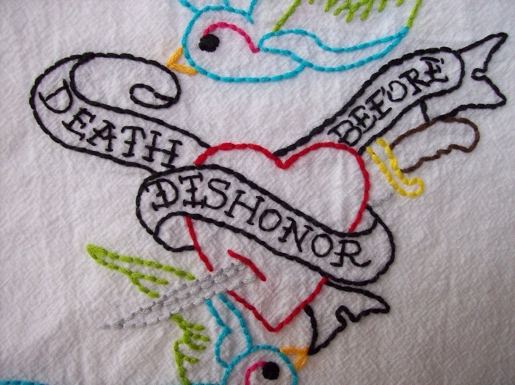 Death Before Dishonor Towel I love 