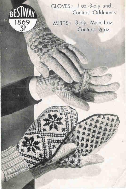 Beaded Fingerless Gloves - Free Knitting Pattern for Beaded