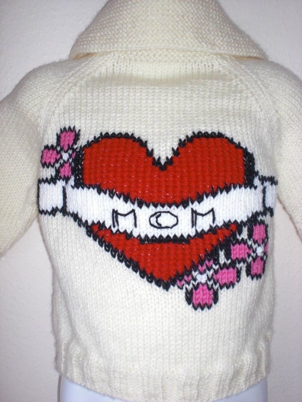 Heart Tattoo Sweater with Cowichan 