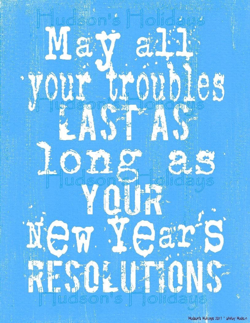 fun New Years Resolutions sign digital   - uprint NEW vintage art words primitive paper old pdf 8 x 10 frame saying