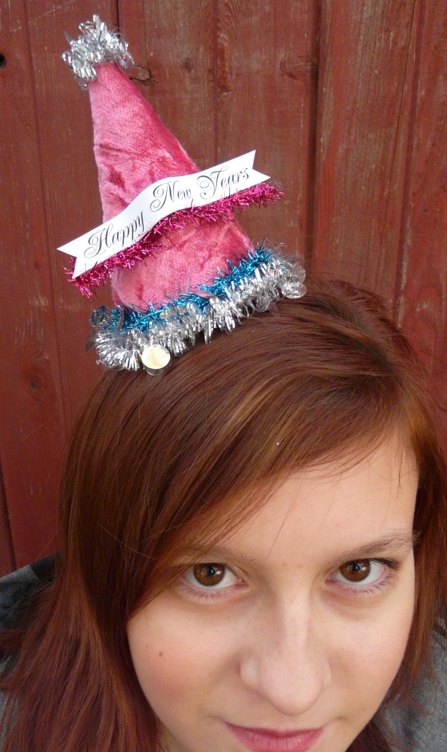 Fascinator Party Hats with Banners E Pattern - Halloween Christmas easy quick sewing all holidays primitive pdf