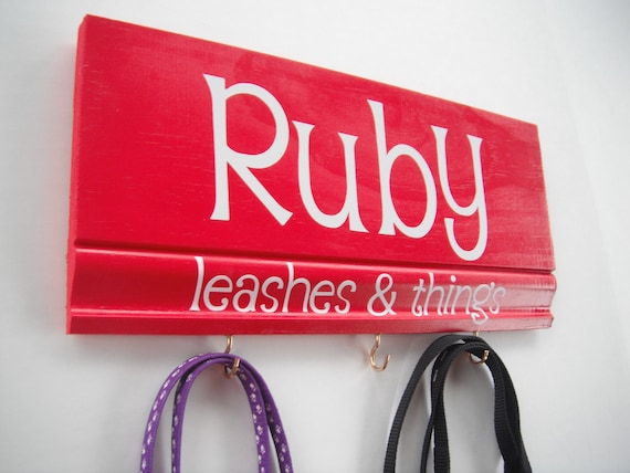 Personalized Pet Leashes & Things Hooks