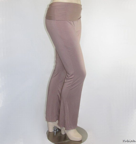 *Kobieta SALE* Womens Yoga Pants~Bootcut in Almond~Ready To Ship Size 16/18/20