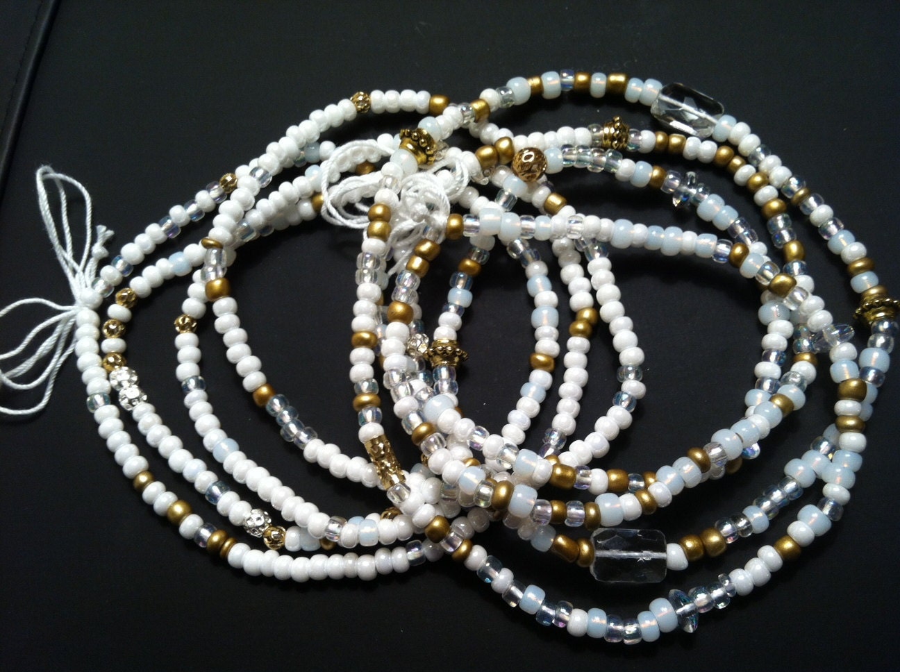 RAMONA Set of 2 African Waist Beads