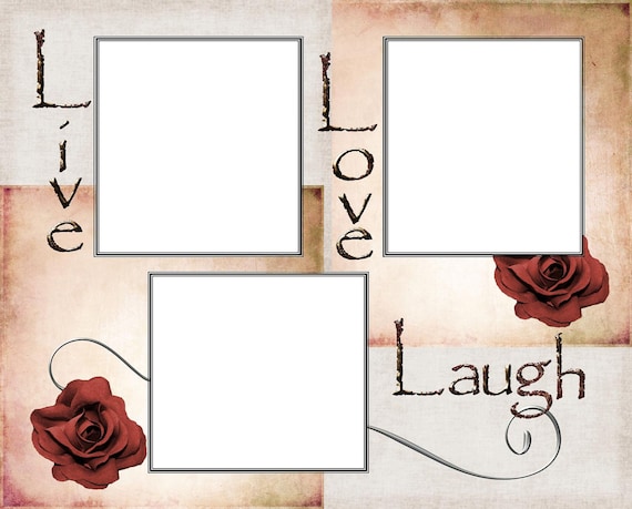 8x10 Live, Love , Laugh Picture Frame
