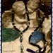 Spiritual Intuition Black Tulsi Pagan Goddess Rosary Prayer Beads