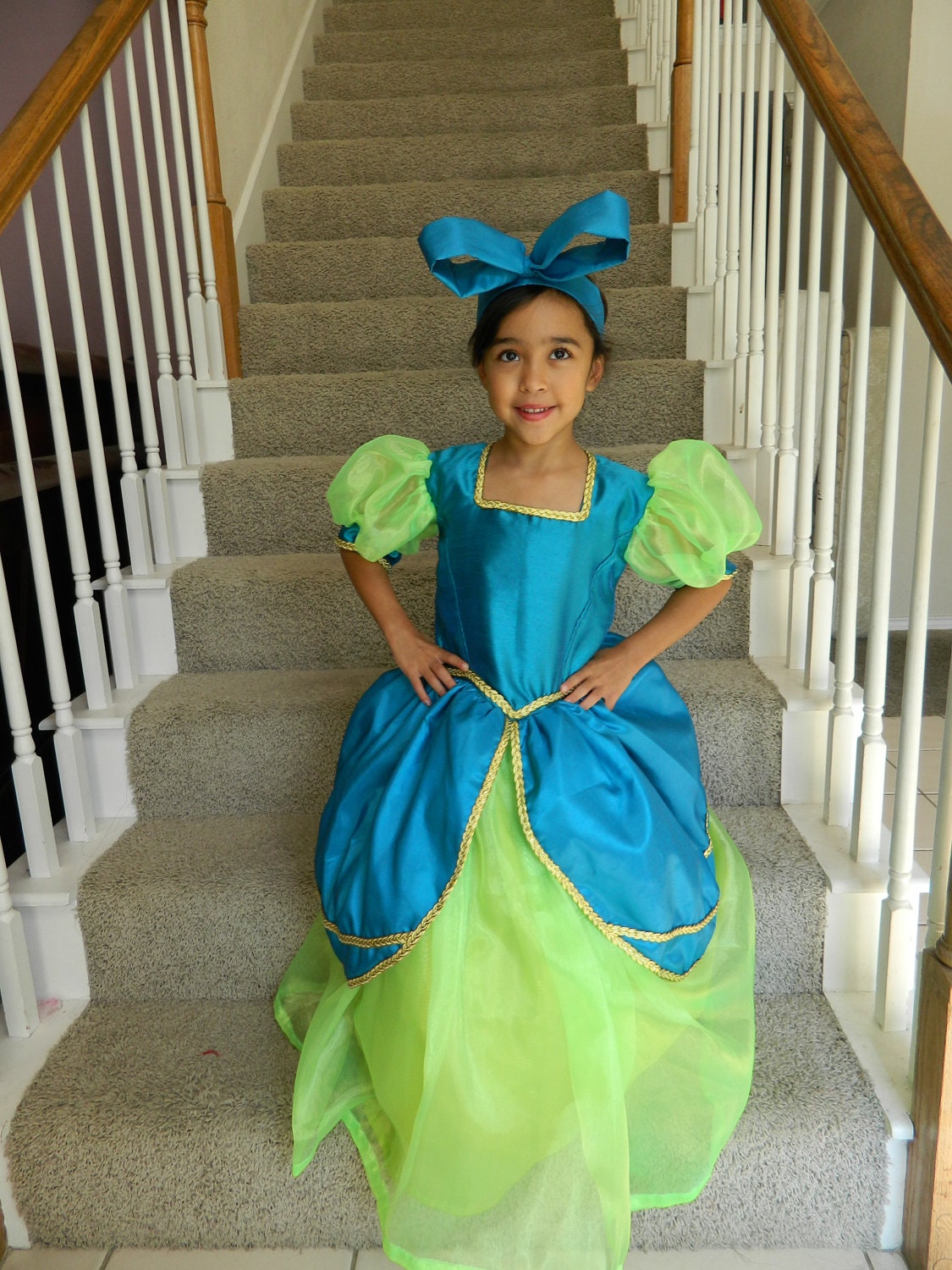 Drizella Costume, Cinderella's Wicked Step Sister Costume,  Inspired from Cinderella Fairytale