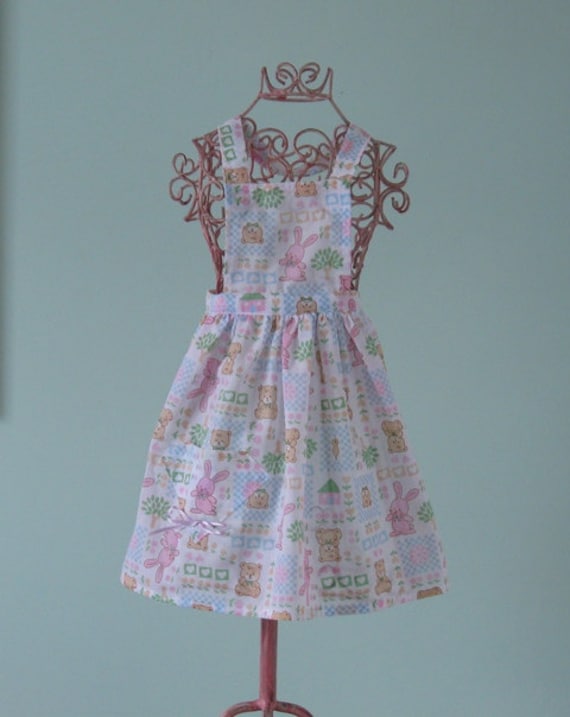 SALE PRICE Bunny Pinny (12-18 months)   reduced to 8 dollars